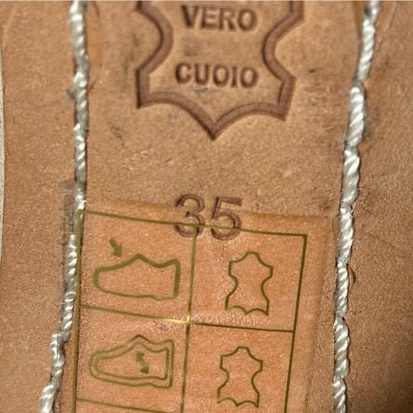 Alice+Olivia Suede Pump Heels Size: 35 Color: Nude - Picture 4 of 5